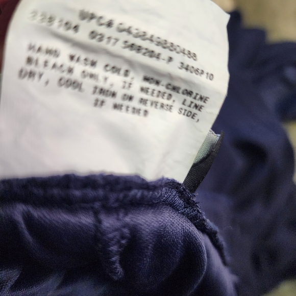 AGB Womens Sz 1X GUC Blue Bohemian Pants with Built in Liner - Picture 6 of 6